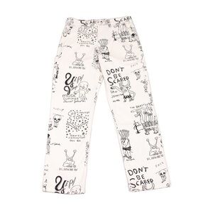 VANS X DANIEL JOHNSTON AUTHENTIC CHINO PANTS  in Sz 33